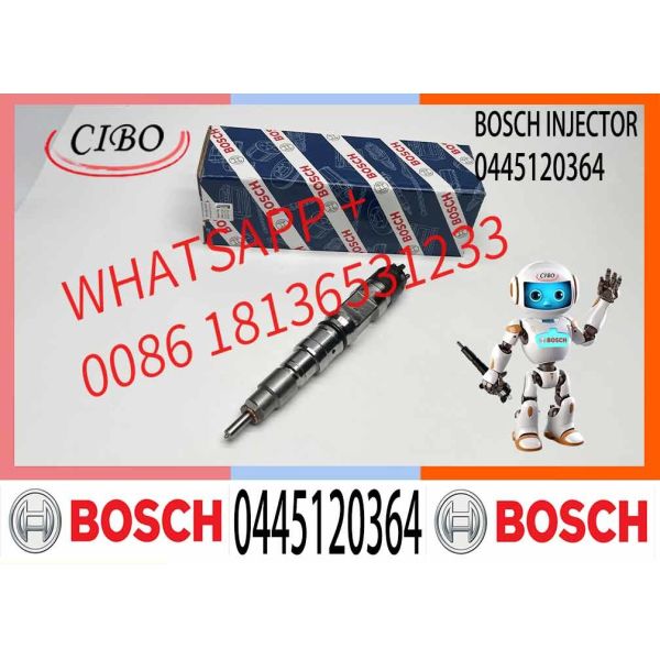  0445120364 Engine Parts Fuel Injector 0445 120 364 Fuel Spray Nozzle 0 445 120 364
