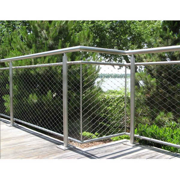 2mm High Strength Woven Flexible Stainless Steel Wire Cable Mesh