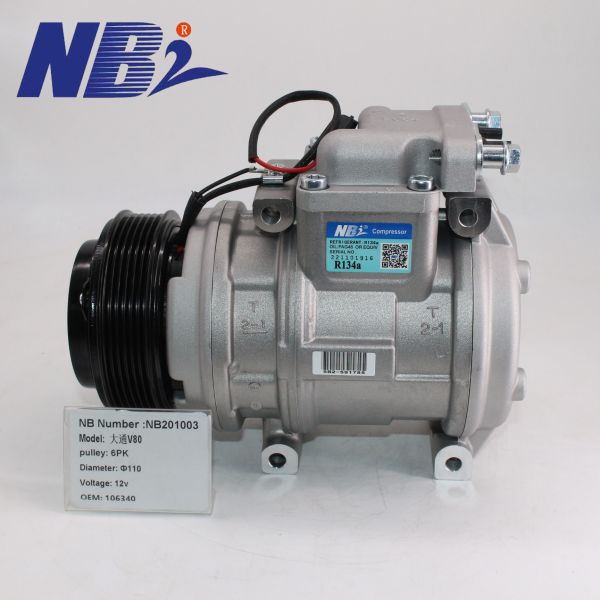 Auto Ac Compressor for Ssang Yong RODIUS 2.7 Xdi REXTON 2.7 Xdi 6652300011 6652300211 180500390A