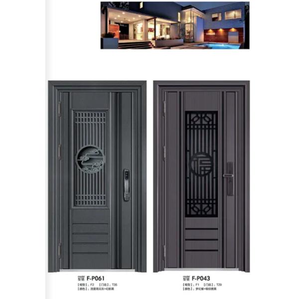 Residential Security Exterior 304SS Stainless Steel Safety Gate Single Door