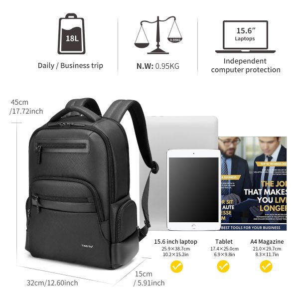 Large Smart Bag Pack Waterproof Casual Bags business laptop backpack For Business Mochilas