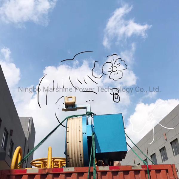 Overhead Line Conductor Stringing Machine Tools Cable Pulling Tensioner
