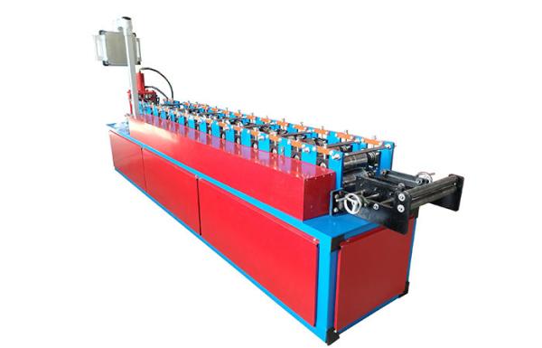Automatic Cold Roll Forming Light Metal Garage Steel Roll Up Shutter Door Making 12 Steps