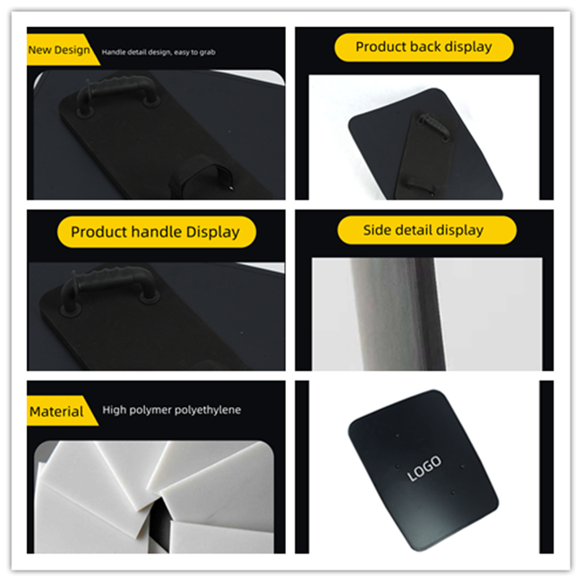 PE Lightweight Anti Riot Shield