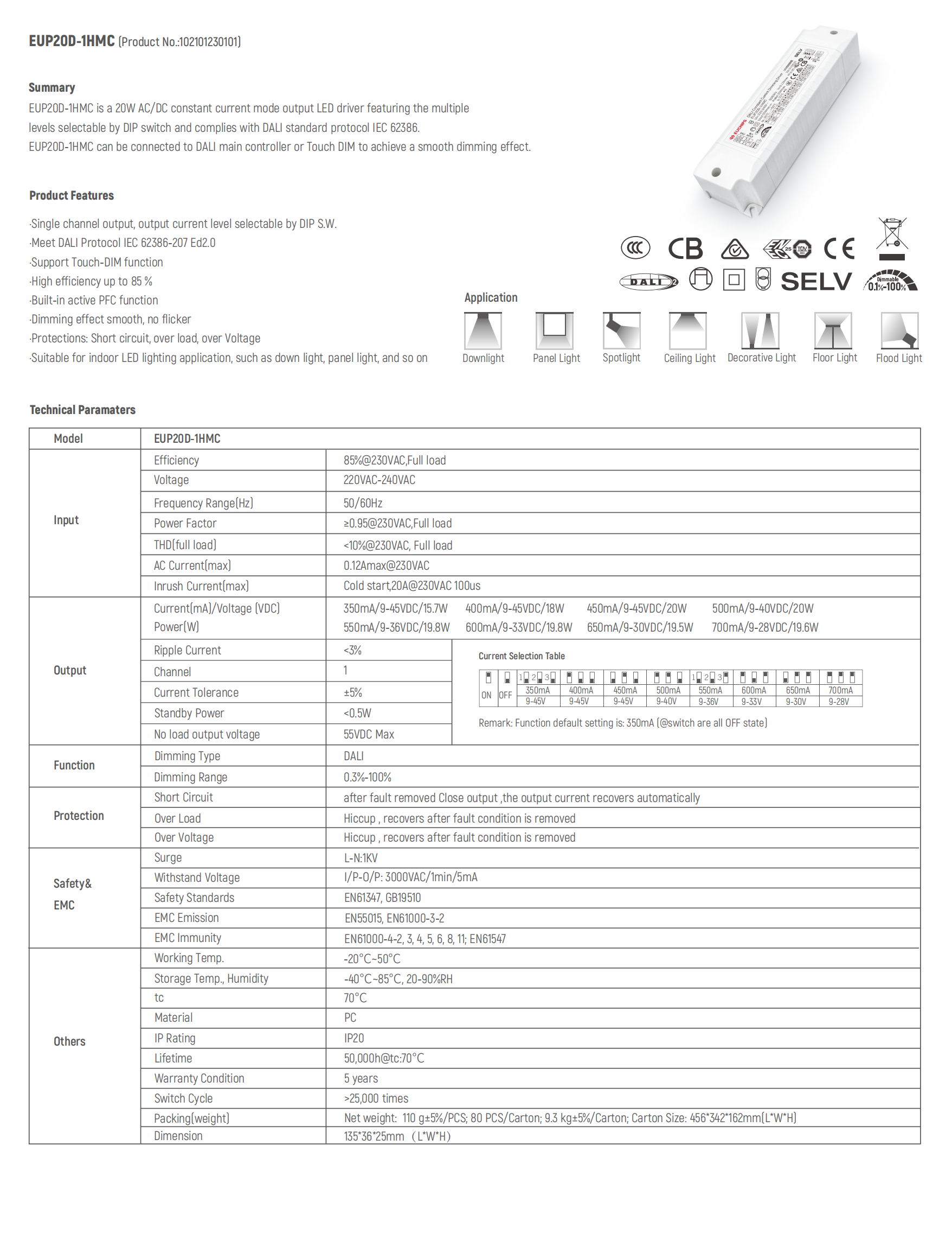 0-10V Dimmable T5 LED Tube Light G5 Base Commercial Office Lighting