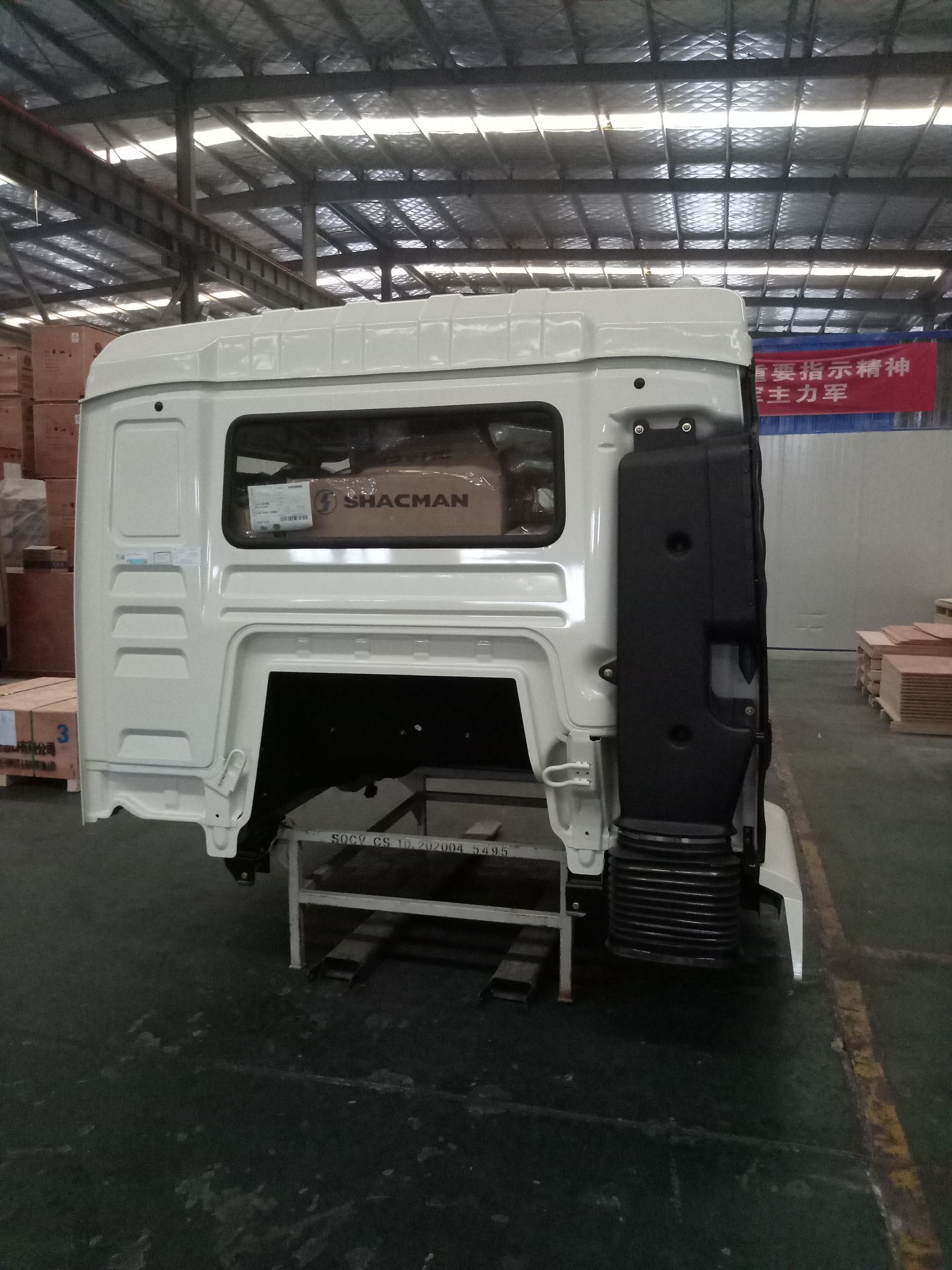 SHACMAN X5000 High Roof Sleeper Cab Assembly Steel Body Shell for 6x4 Tractor Truck