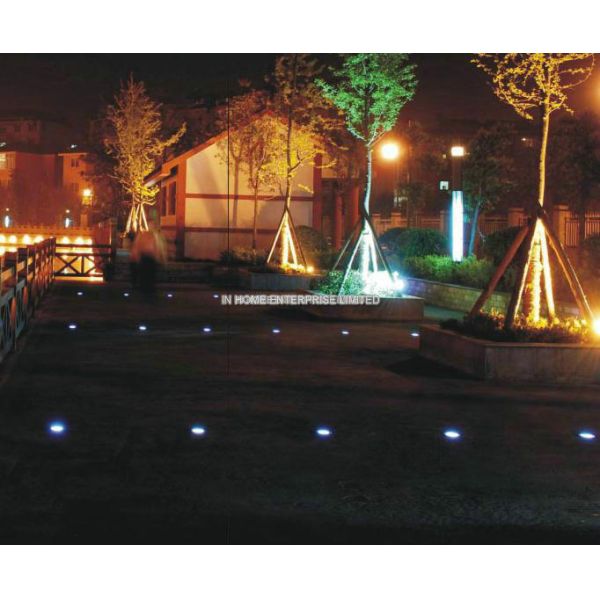 12W RA85 Super Bright IP66 LED Underground Light RGB Decorative Fountain Lamp