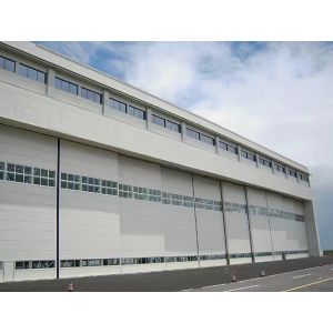 Prefabricated Steel Structure Hangar Painted Galvanized Metal Aircraft Hangars