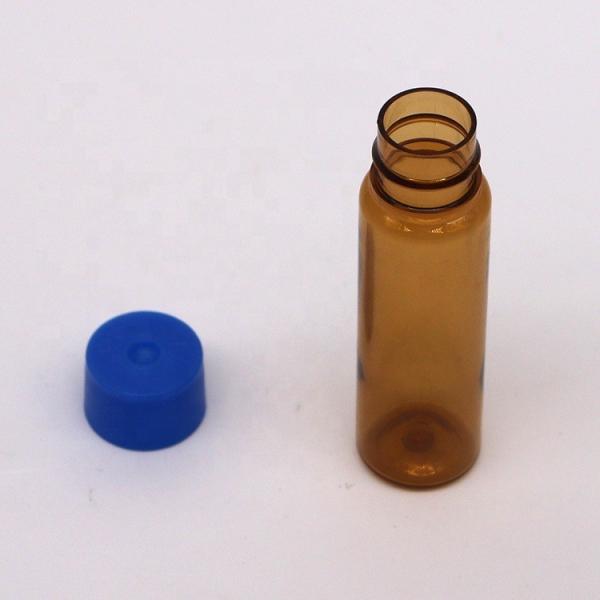 10 ml de frascos de PET castanho para líquido oral e medicamentos com tampa de segurança