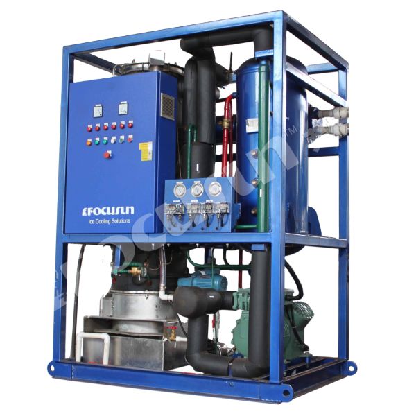 Provided Video Inspection 3T Tube Ice Maker for Restaurant Ice Tube Machine