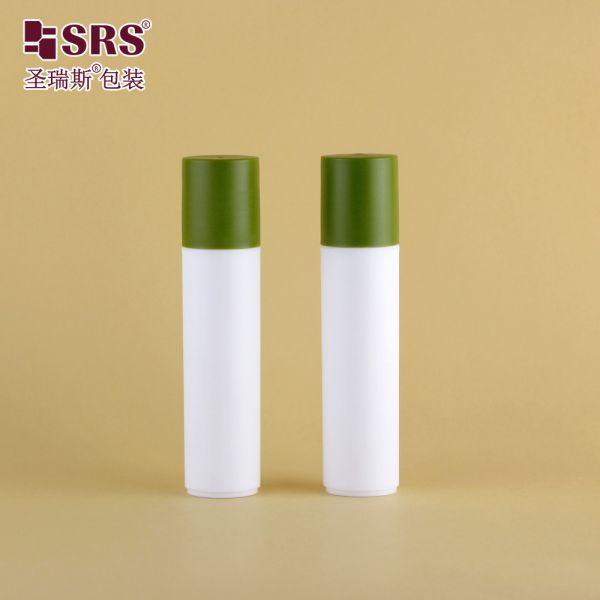 15mm Essential Oil  plastic  Roller Ball Bottle with Gold Cap 304 Stainless Steel Ball for Smooth and Precise Application