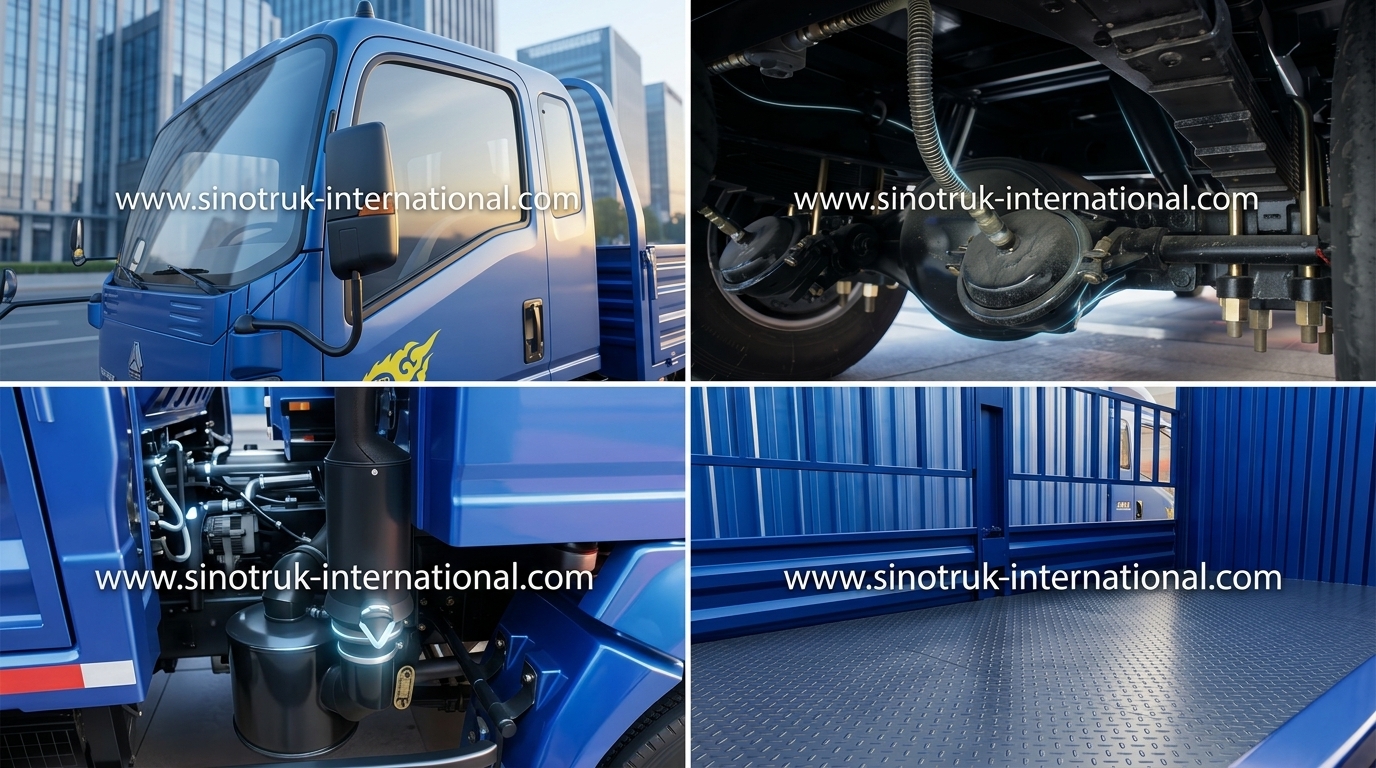 professional International 5 Ton Truck Light Duty Vehicle Energy Saving