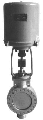 Electric Control Shut Off Butterfly Valves Double Eccentric 4-20mA DC
