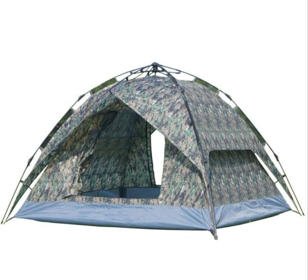 Fast Pitch Instant Camouflage Automatic Camping Tent for 3-4 Person Outdoor Hiking Camping and Picnic(HT6075)
