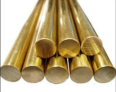 O círculo Hpb63-3 material de bronze de grande resistência de Rod Hpb 59-1 dá forma ao estoque redondo de bronze contínuo