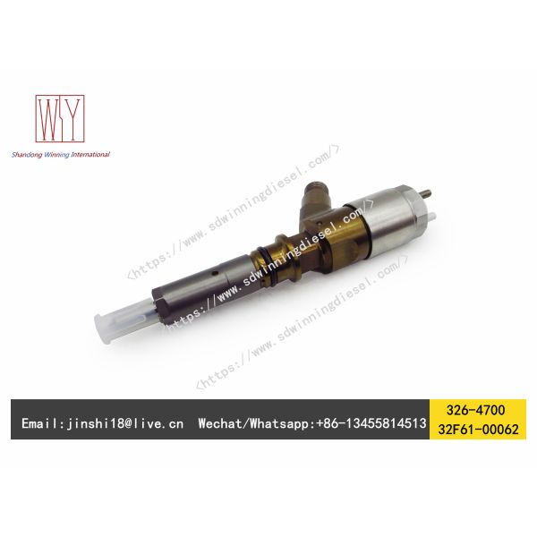 High Quality C6.4 Diesel Fuel Injector 326-4700, 32F61-00062 for Caterpillar 320D Excavator