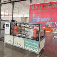 Máquina de corte automático de tubos de PVC estándar, máquina de moldeo de tuberías de plástico SGS
