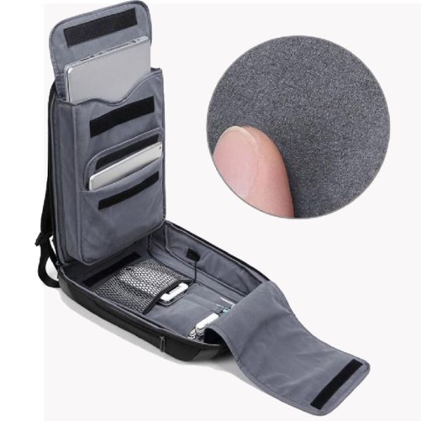 USB перемещения поручая рюкзак сумки ноутбука ткани Оксфорда