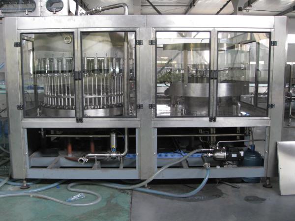 Stable Automatic Water Bottle Filling Machine Rinsing Filling And Capping Plant