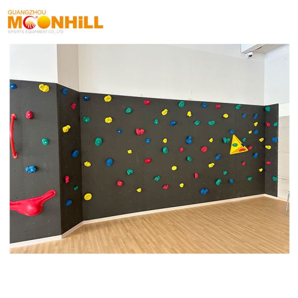 Kids Zone Rock Climbing Wall Equipment Elegant Indoor Bouldering Wall CE ROHS