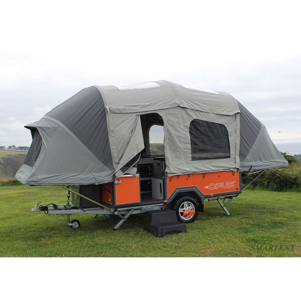 Холста раздувной TPU полиэстера шатра крыши 6X2X1M шатер трейлера туриста рамки трубки на открытом воздухе верхнего