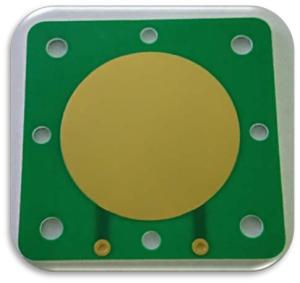 Double Sided PCB With ENIG Surface Finish And Green Solder Resist Color