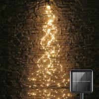 20m Solar Copper Wire Lights 200 LEDs For Outdoor Garden Halloween