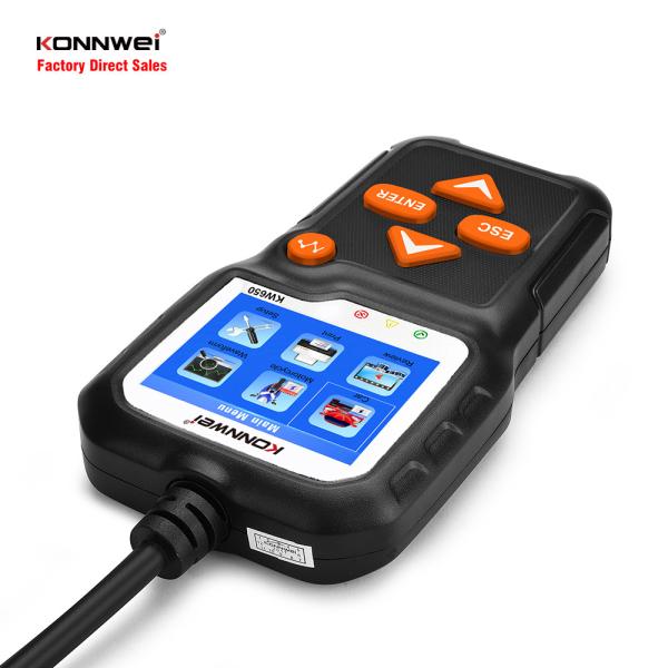 KONNWEI KW650 12V Battery Tester For Cars Trucks