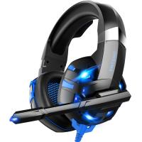 ABS PC 100mA Noise Cancelling Gaming Headphones Onikuma K2 Pro Fcc