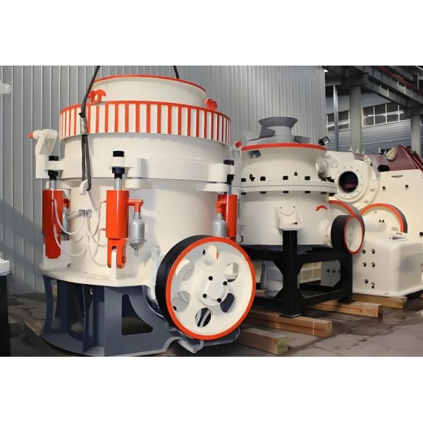 Rock Ore Mine Hydraulic Cone Crusher Machine Production Line with Motor Power 160-400kw
