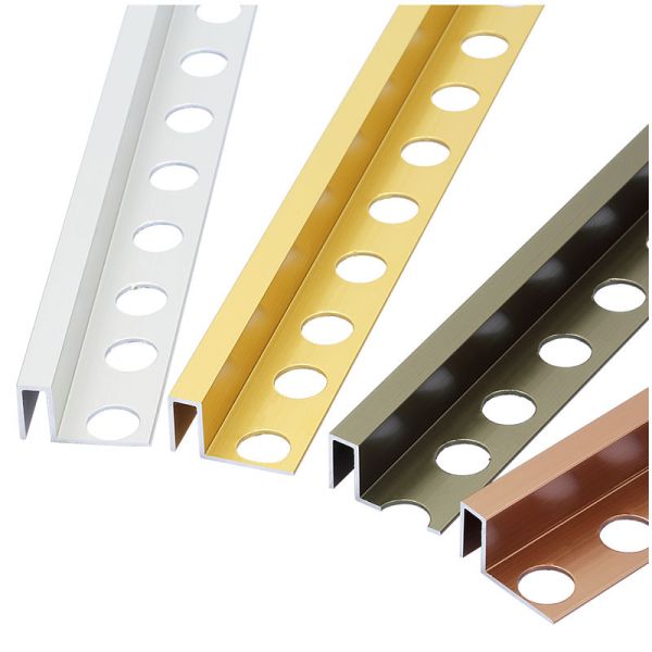 The Aluminum Tile Edge Trims Customized Metal Tile Trims Home Decoration