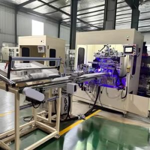 Machine d'impression de tasses en plastique et en papier de 90 à 120 mm avec contrôle PLC et écran tactile