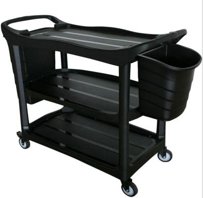 China Customize Plastic food service trolley prices,food trolley for sale
