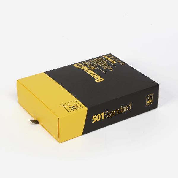 Custom Eco-friendly Matte Yellow Storage Electronic Product Paper Slide Drawer Boxes Sponge Matt Lamination Embossed for Thin