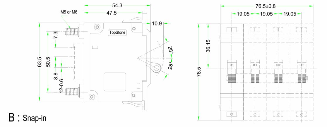 1A - AC автомата защити цепи 125V 250V 380V 400V предохранения от короткого замыкания DC 100A гидравлический магнитный