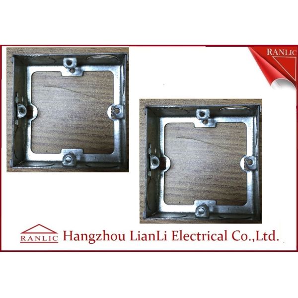 Коробка шатии GI финиша горячего погружения электрическая/коробка шатии электрическая 3 дюйма 3 дюймами