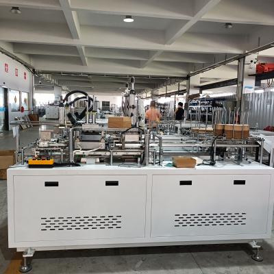 Máquina plástica de papel inteligente da cartonagem de Rhzh-400s