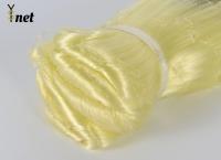 Yellow Multicolour Nylon Monofilament Fishing Outdoor Water Fishing Tool Folding Fly Fishing Net