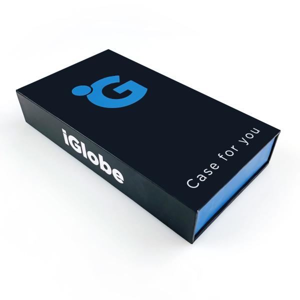 Flip Lid Gift Box with Magnet Custom Cardboard Packaging phone Cases box with Logo