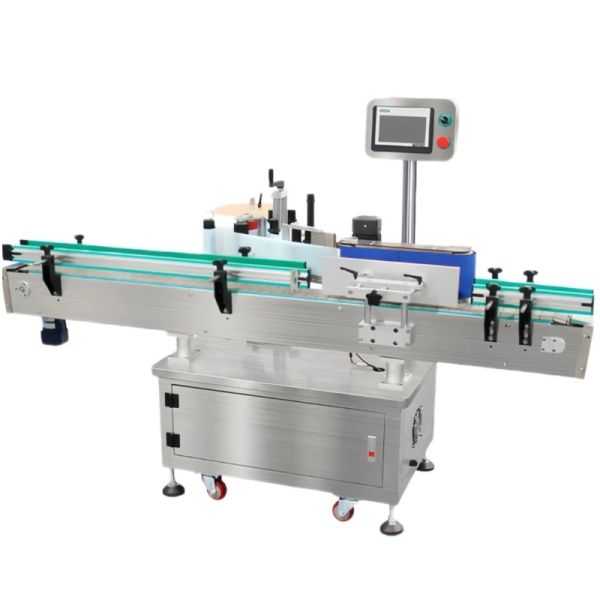 380V Round Bottle Labeler Full Automatic Self Adhesive Labeler 750w