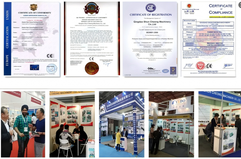 Accurate Temperature Control Force Feeding Single Screw Rubber Extruder Machine with PLC System