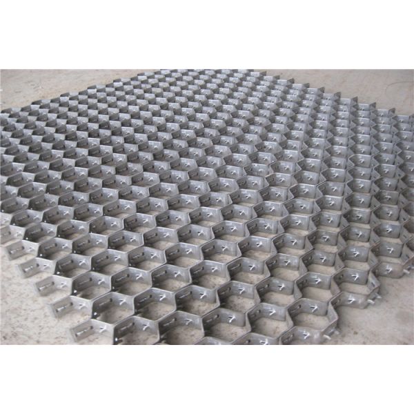 2mm 2.5mm Thickness Hex Mesh Refractory Stainless Steel 304 306 316