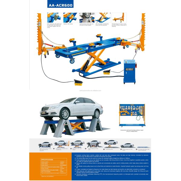 Banque de réparation de carrosserie de voiture mobile à vendre AA-ACR600
