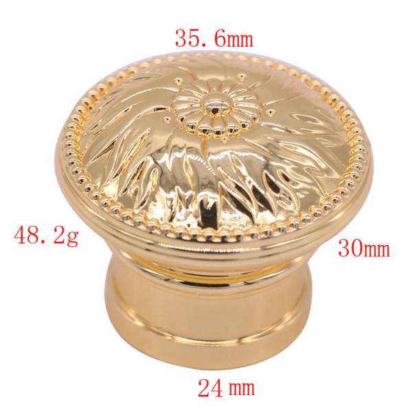 Customized Logo Premium Glossy T-Shaped Cap Zamac Perfume Cap for Fea 15