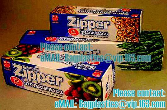 resealable, reclosable trasnparent freezer plastic k bag, Reclosable Grip Zip Smell