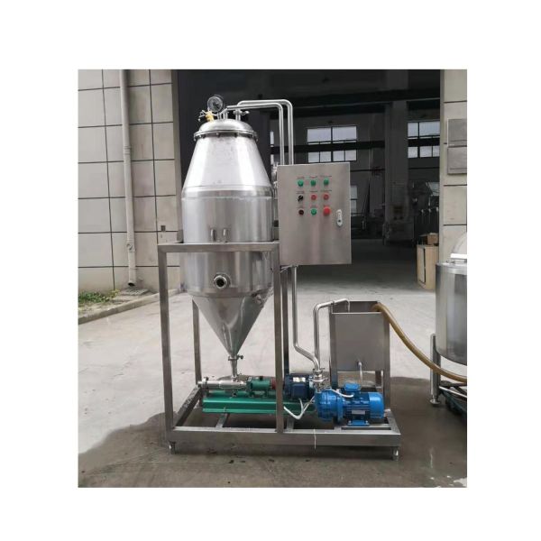 2.5-15kw Vacuum Degasser Tank for Milk Beverage Deaeration in Manufacturing Plant
