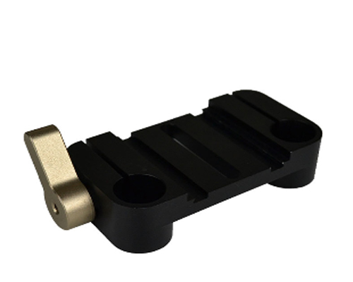 La commande numérique par ordinateur de usinage de anodisation de pièces de commande numérique par ordinateur d'acier inoxydable a usiné les pièces en aluminium anodisées