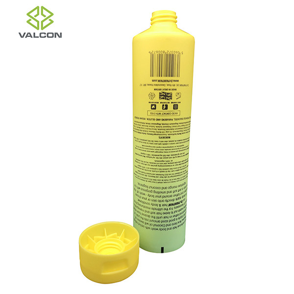 Pantone Colored Empty Lotion Squeeze Tubes Open End For Body Scrub Packaging