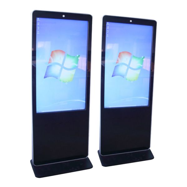 60Hz 55 Inch Digital Signage Kiosk 8G 8ms Digital Advertising Display Screens