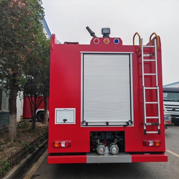 Mercedes-Benz Water Foam Tanker Fire Fighter Vehicle Easy Operation